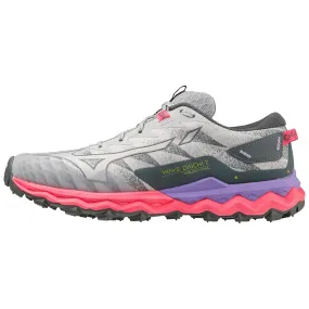 MIZUNO Wave Daichi 7 Bleu et Rose - Chaussure de Trail Running Femme