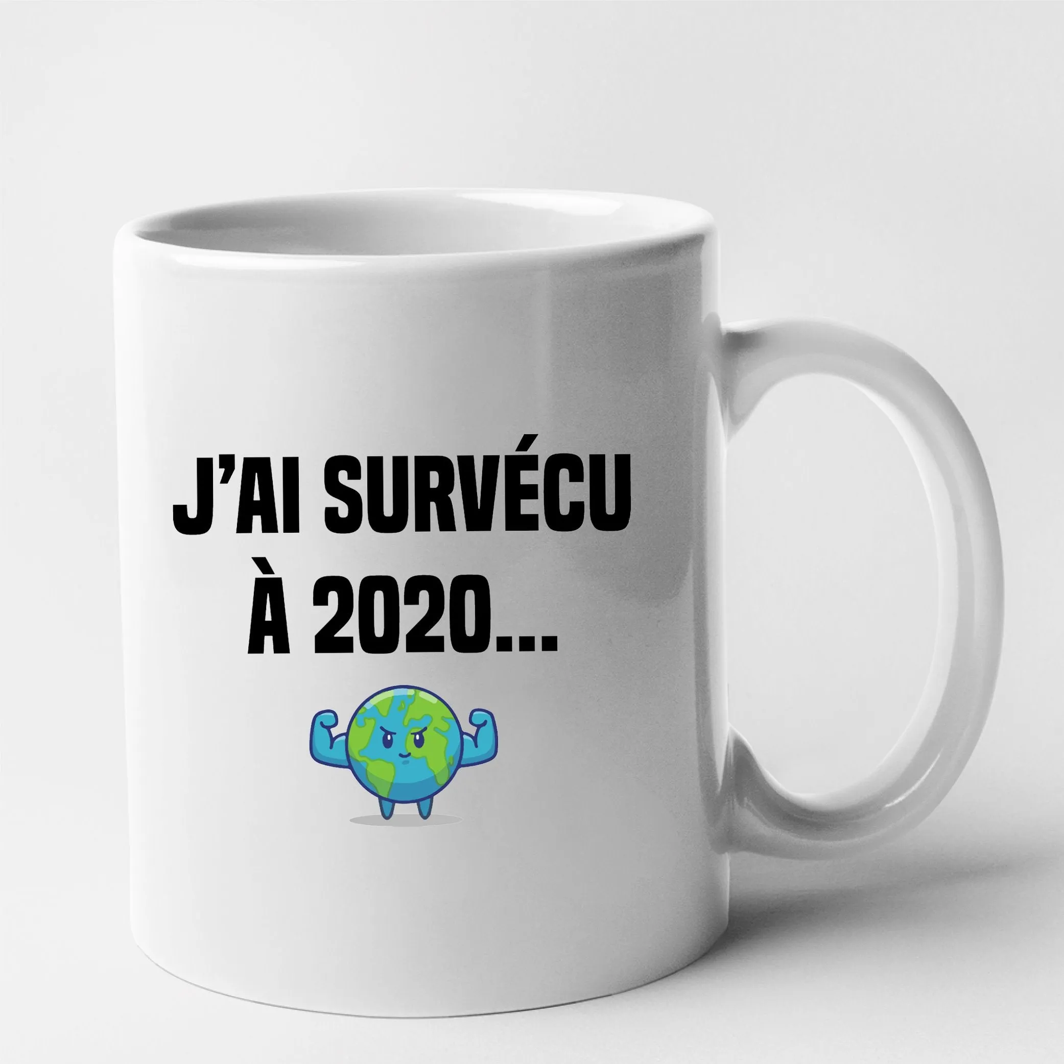 Mug J'ai survécu à 2020