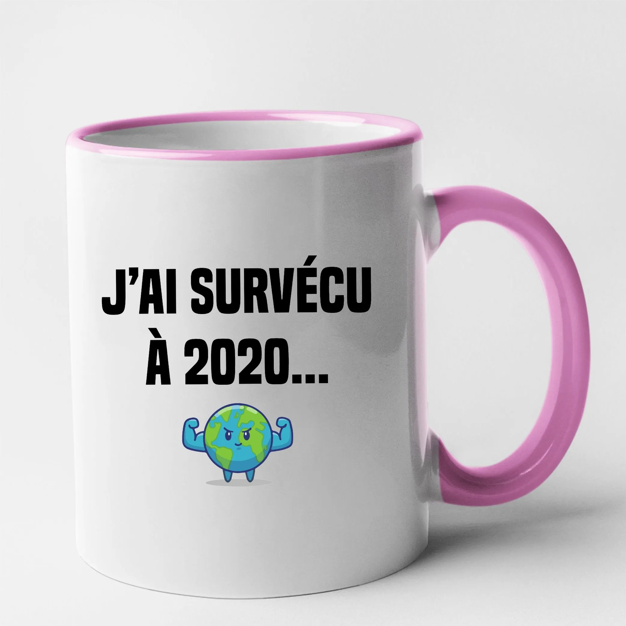 Mug J'ai survécu à 2020