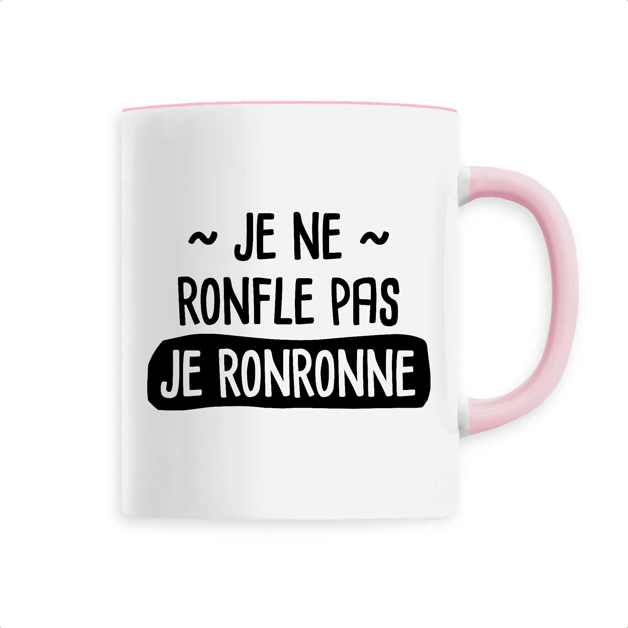 Mug Je ne ronfle pas je ronronne