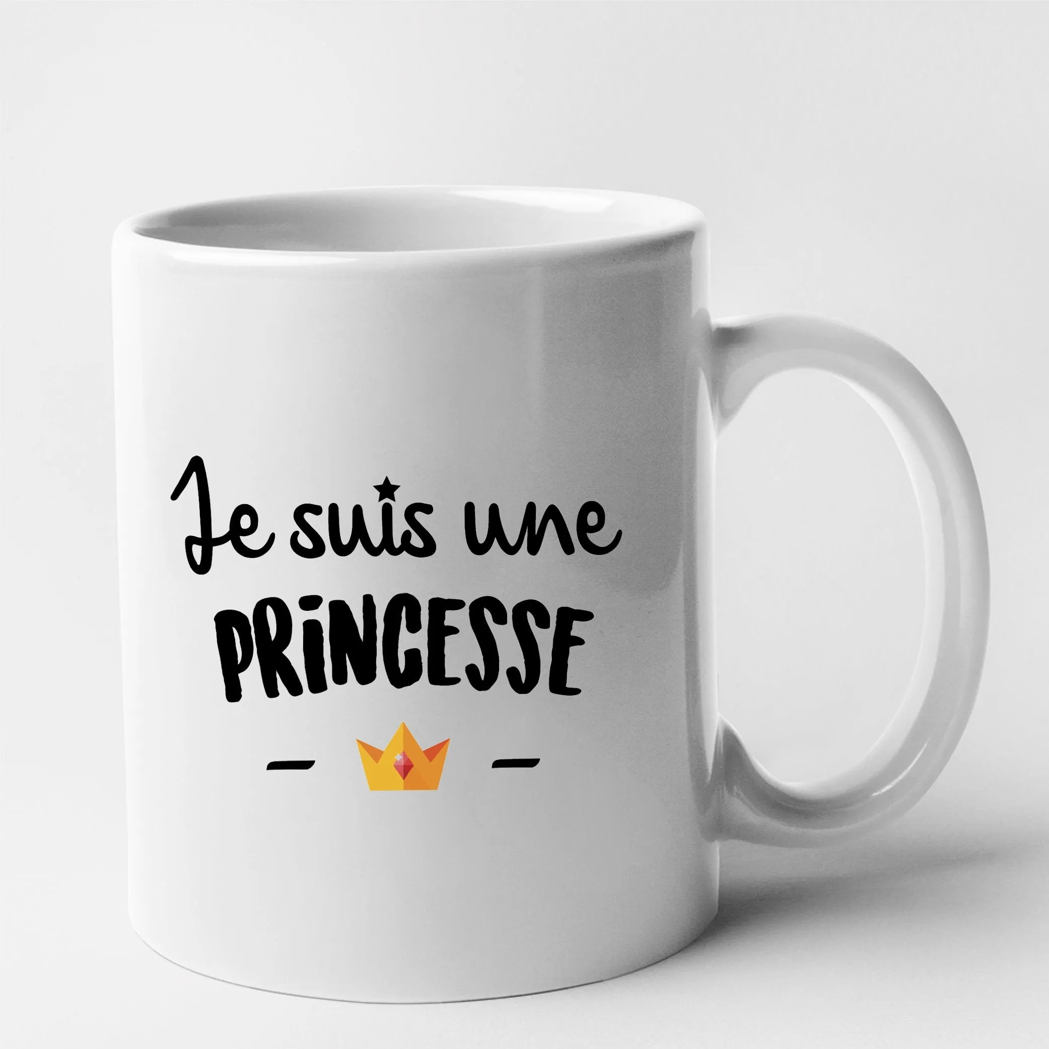 Mug Je suis une princesse