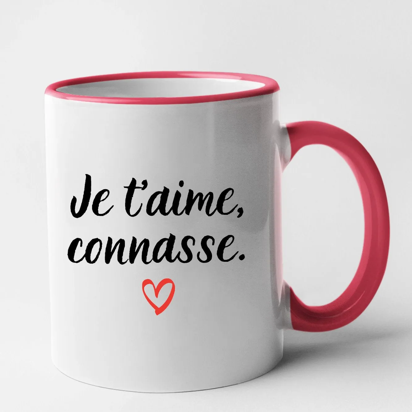 Mug Je t'aime connasse