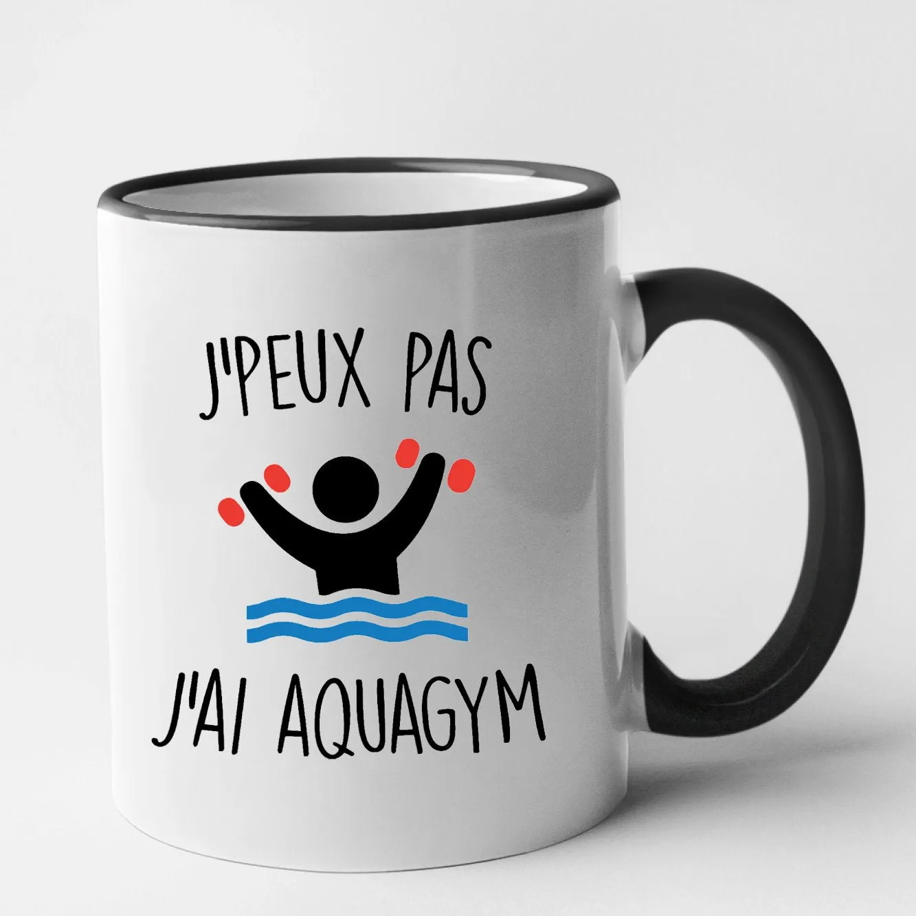 Mug J'peux pas j'ai aquagym