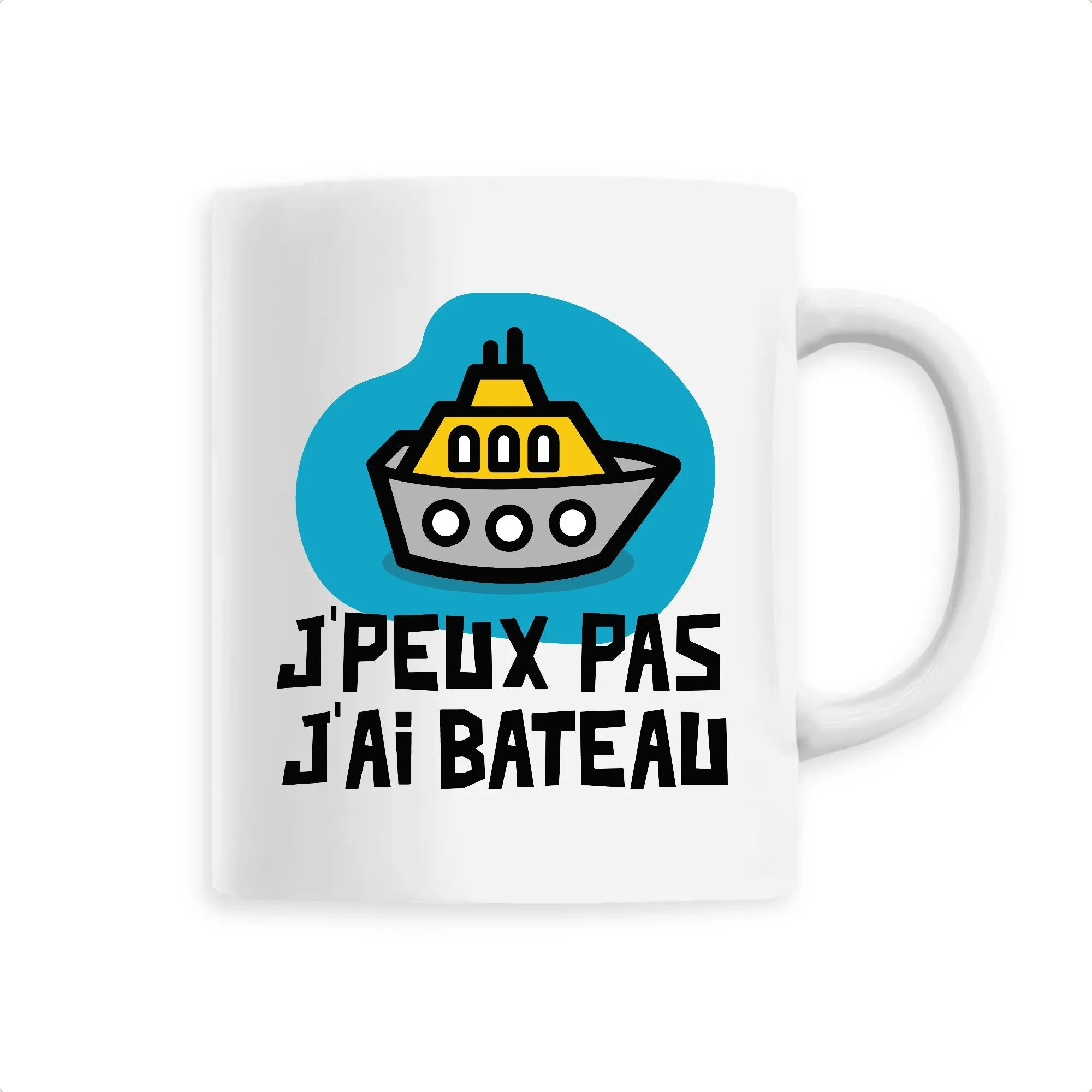 Mug J'peux pas j'ai bateau