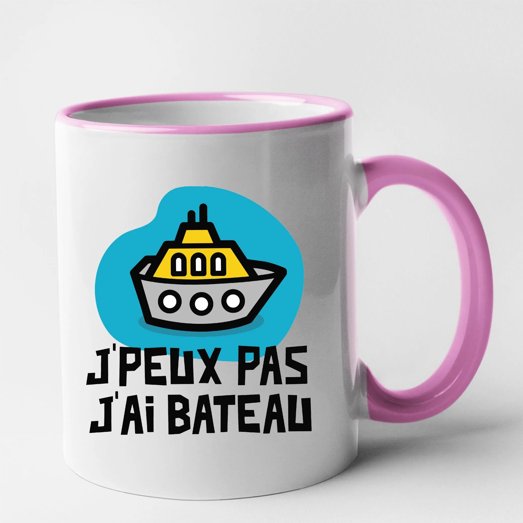 Mug J'peux pas j'ai bateau