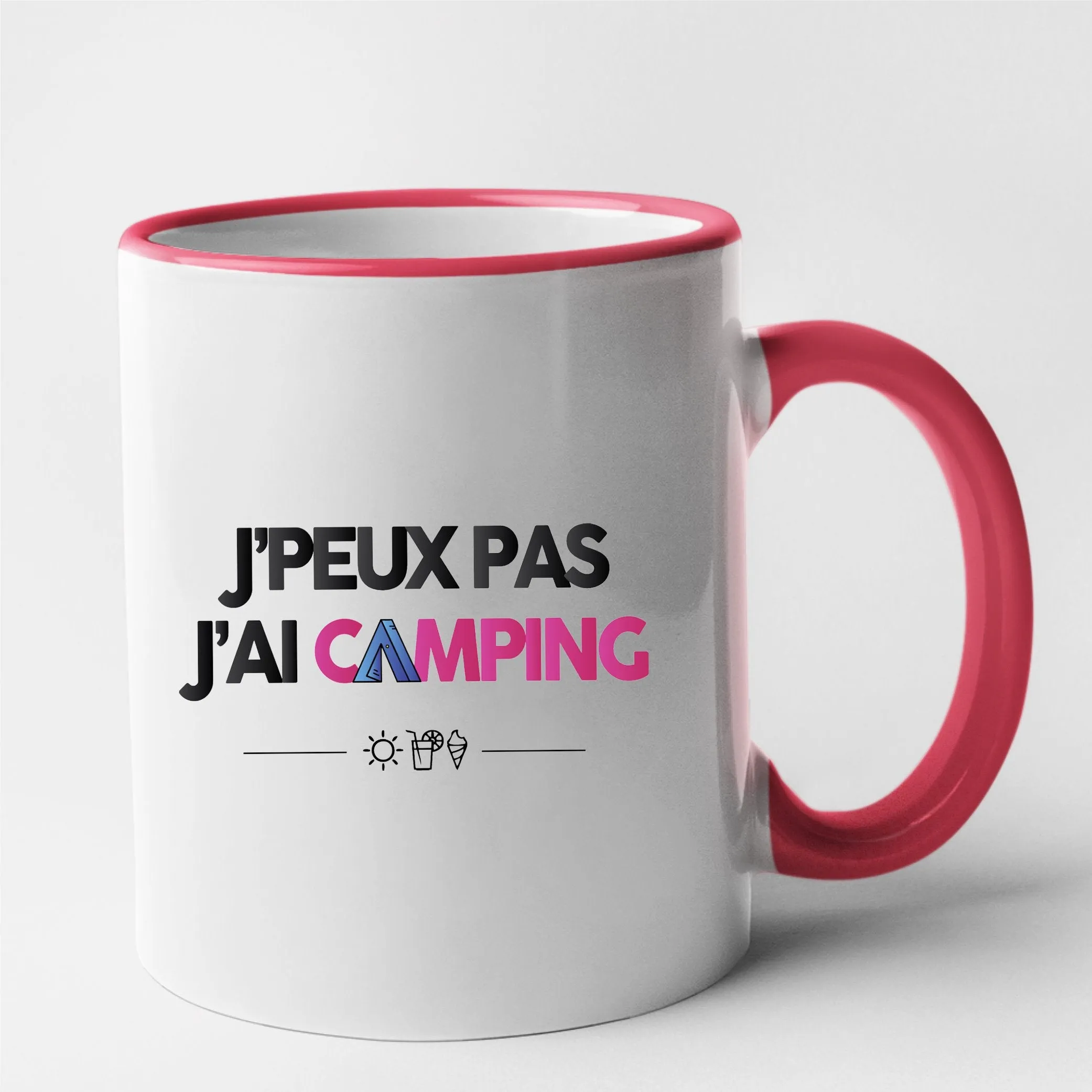 Mug J'peux pas j'ai camping