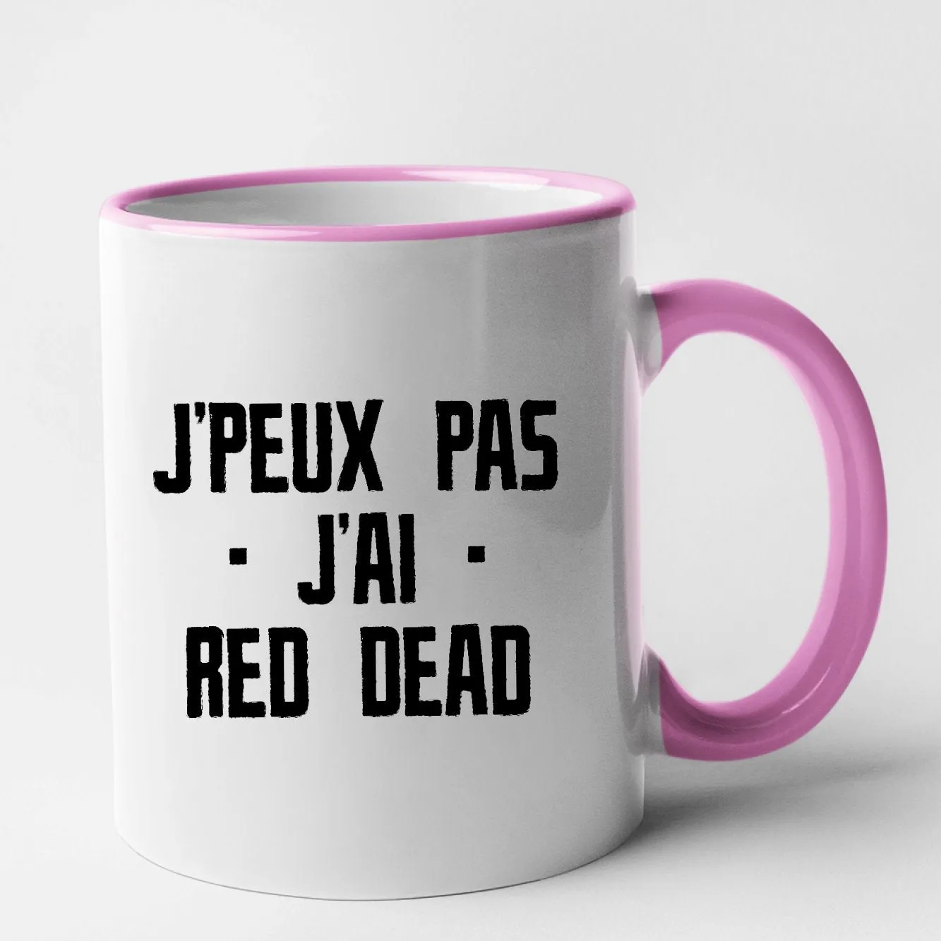 Mug J'peux pas j'ai red dead