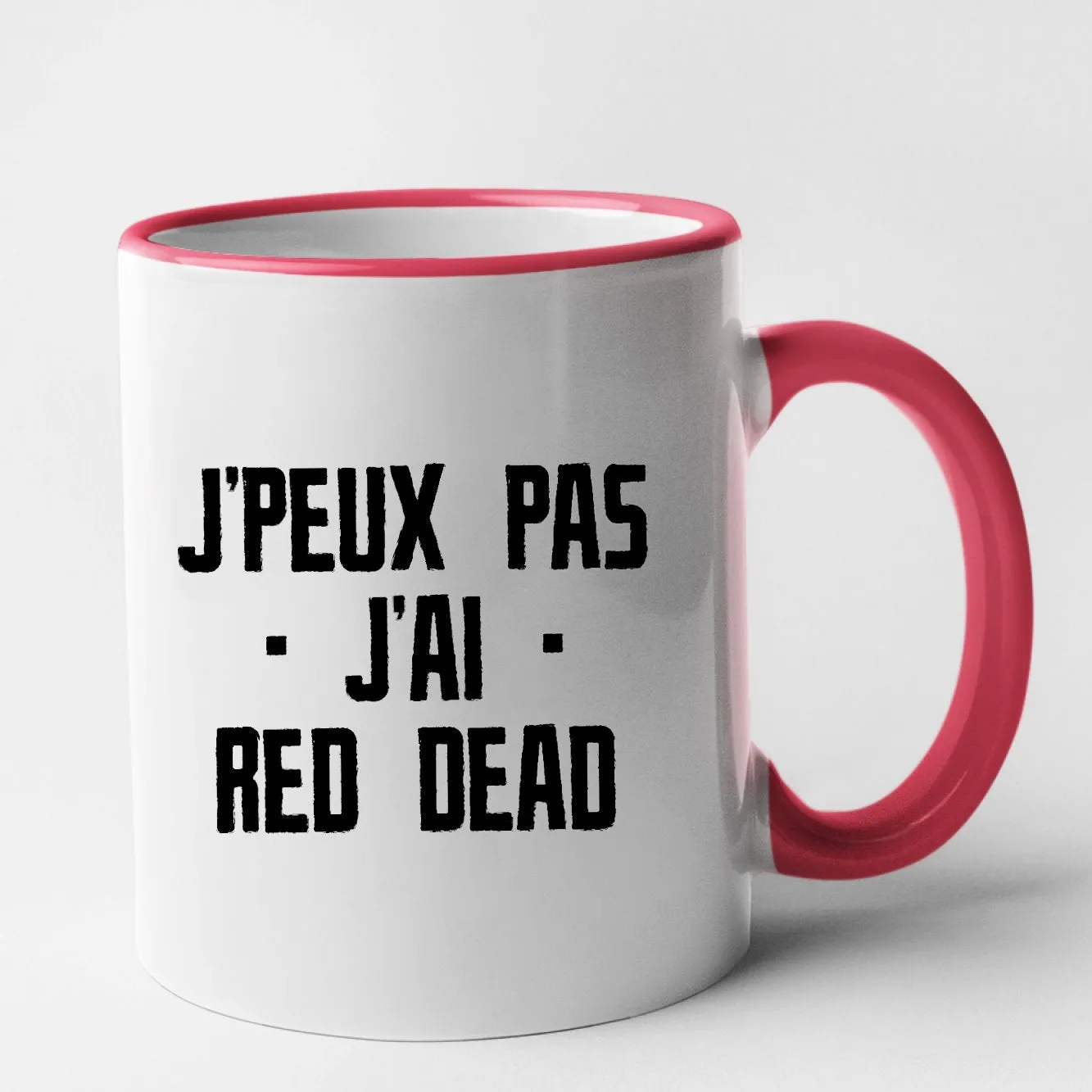 Mug J'peux pas j'ai red dead