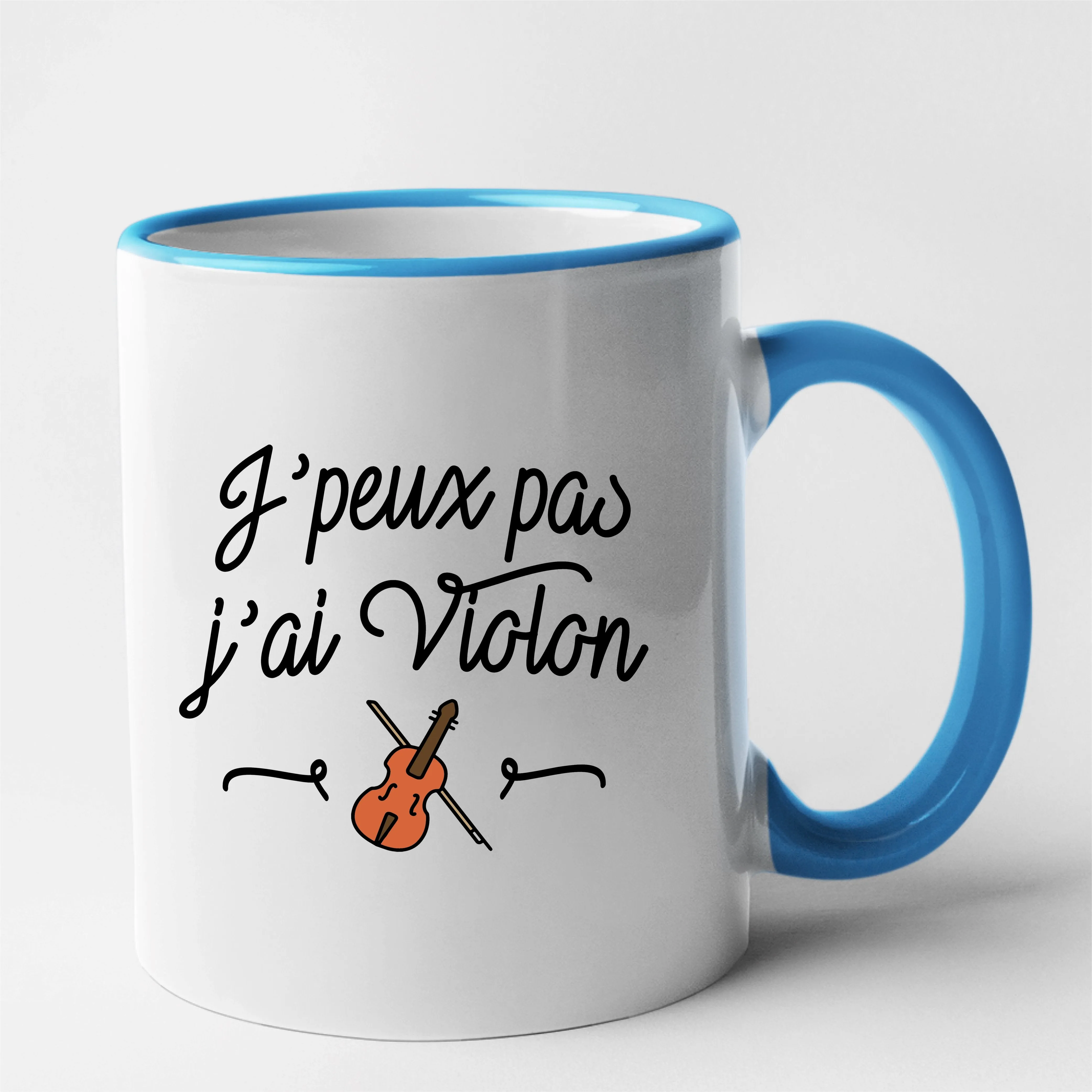 Mug J'peux pas j'ai violon