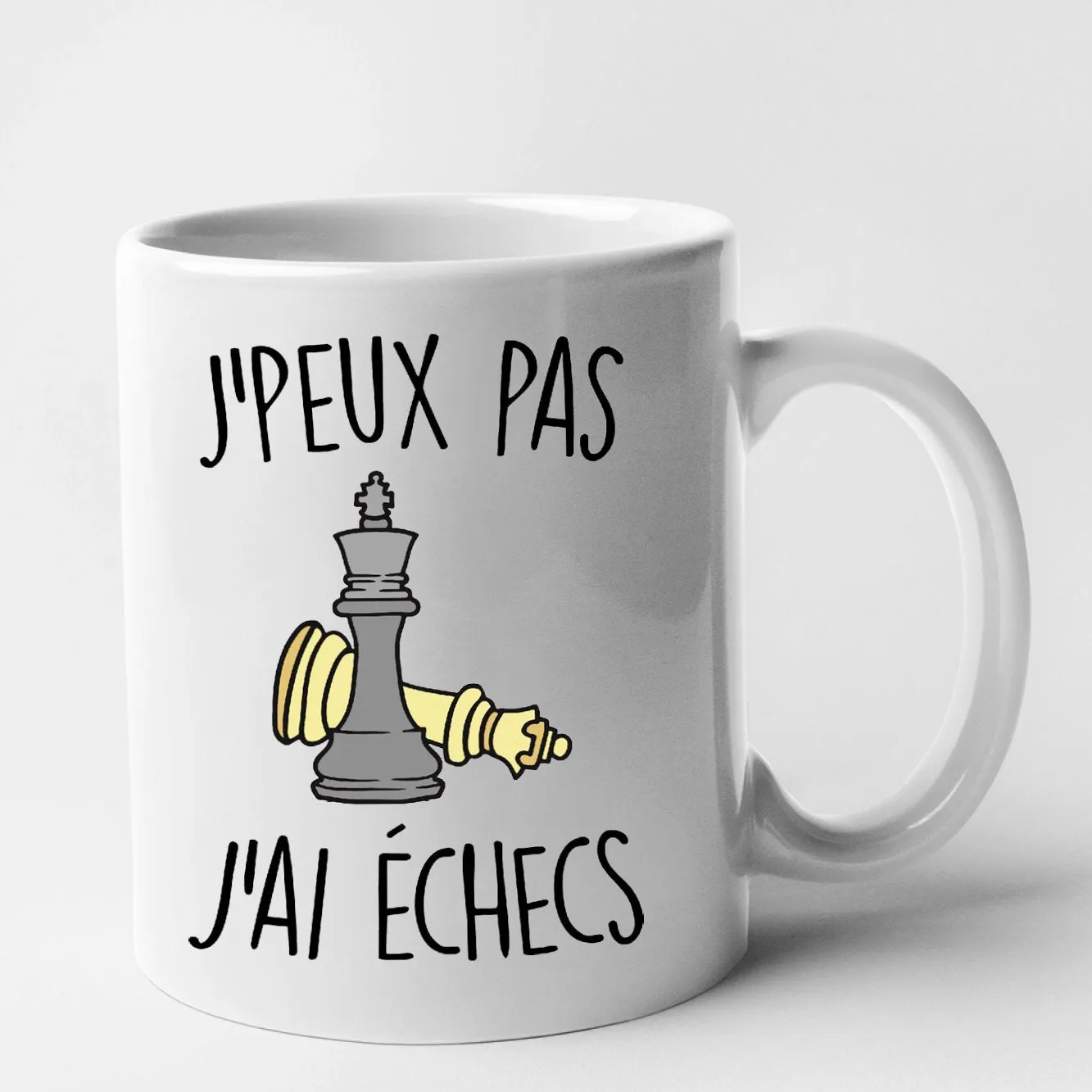 Mug J'peux pas j'ai échecs