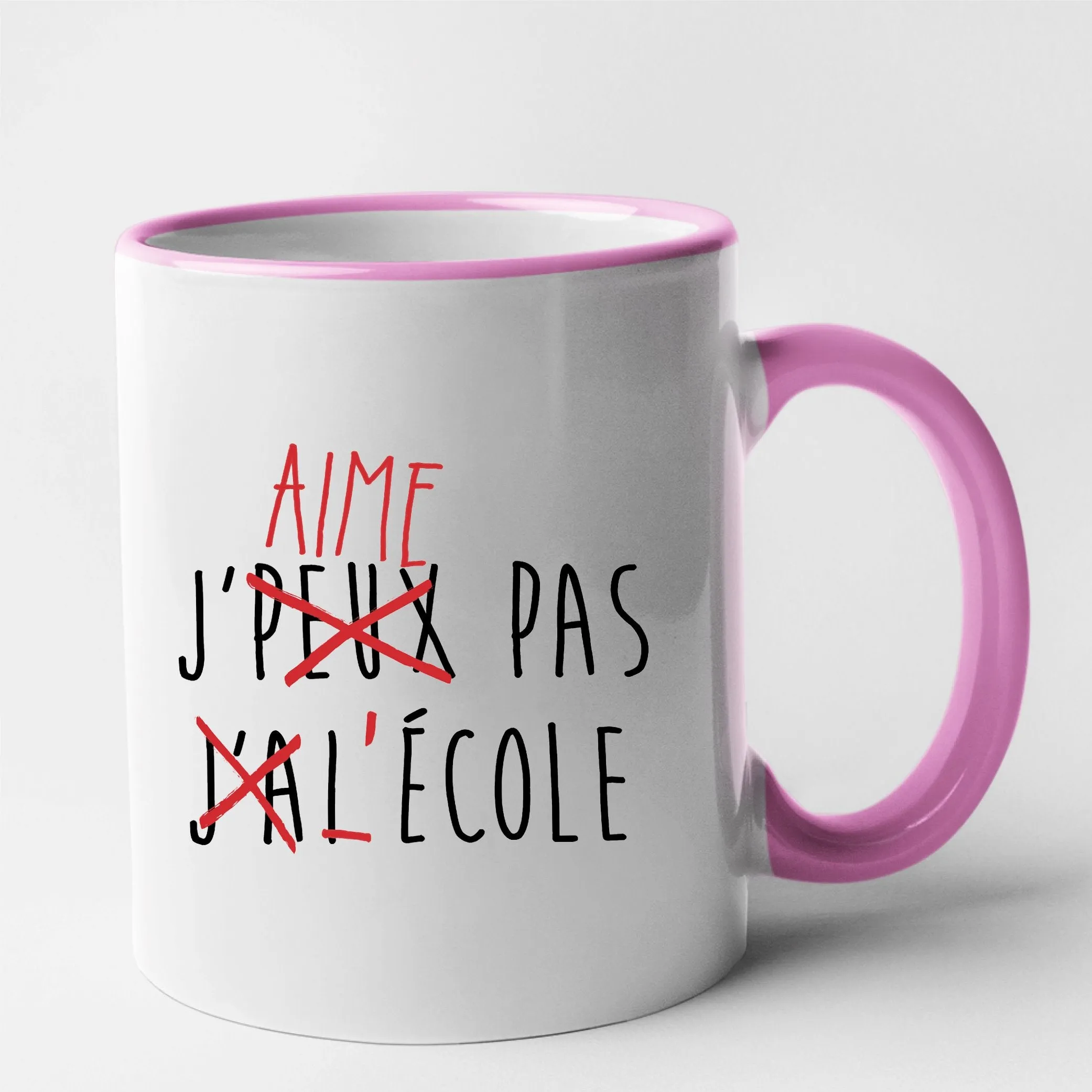 Mug J'peux pas j'ai école