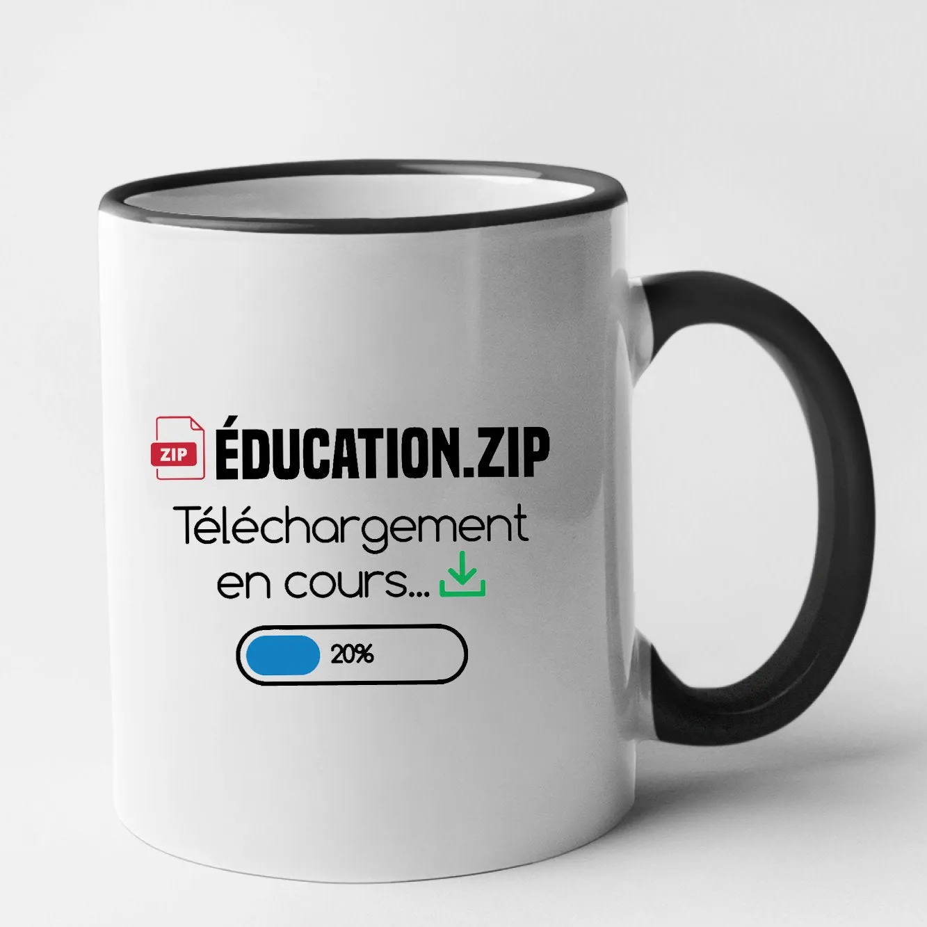 Mug Éducation téléchargement en cours