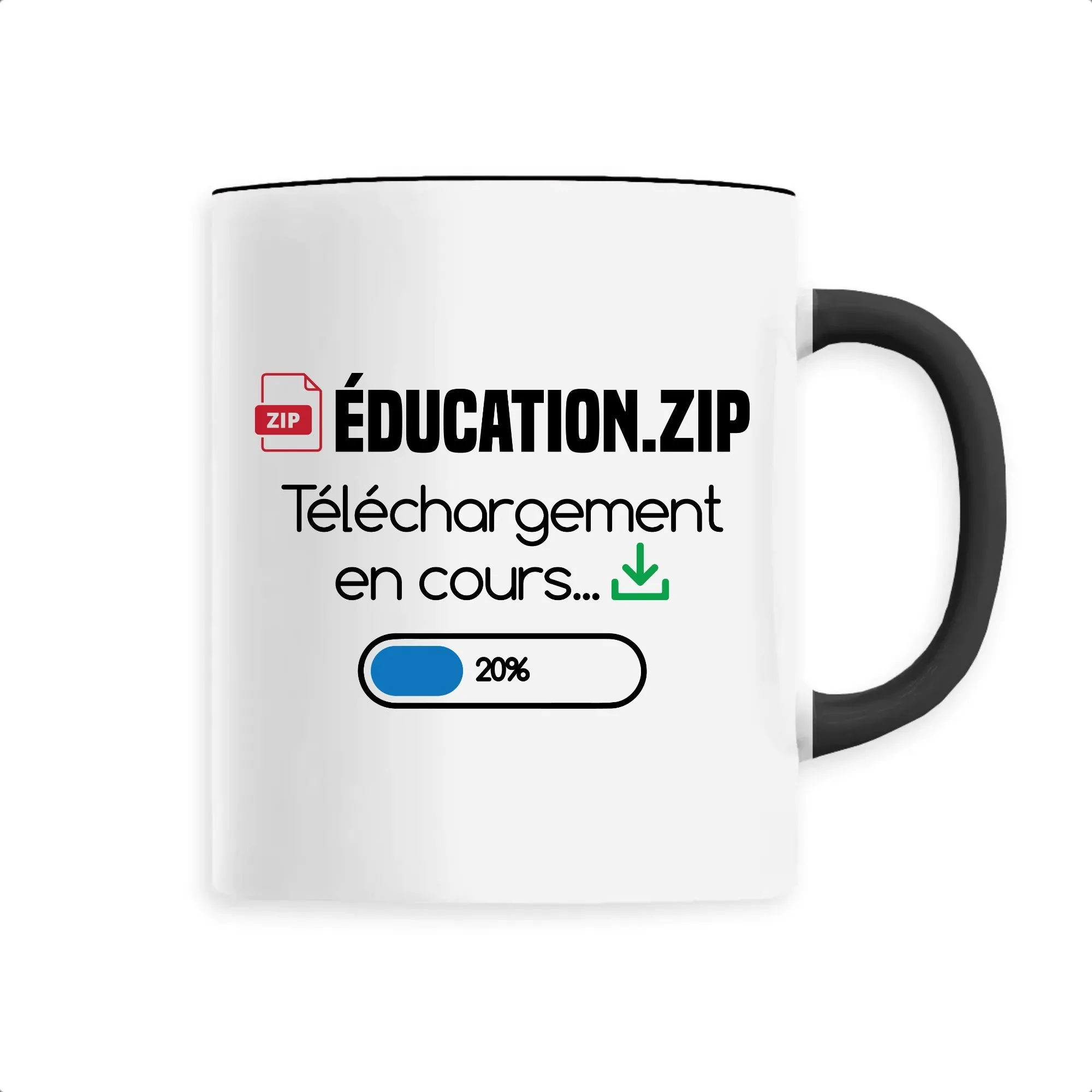 Mug Éducation téléchargement en cours