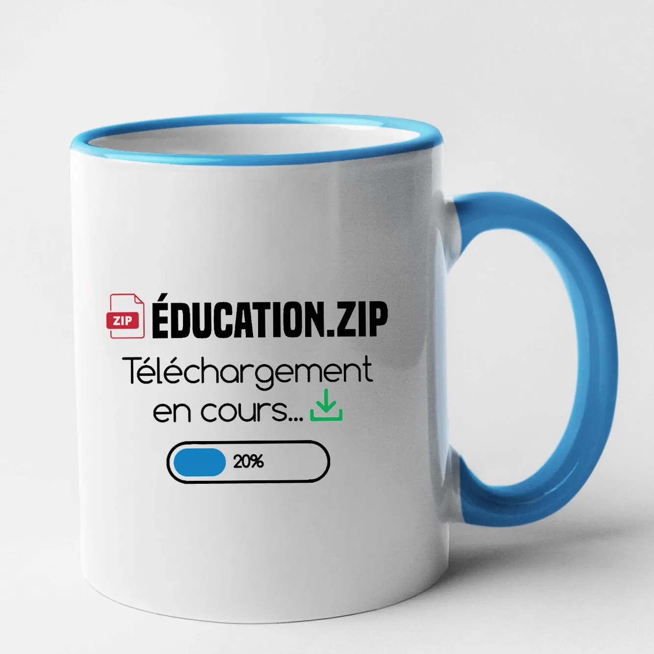 Mug Éducation téléchargement en cours