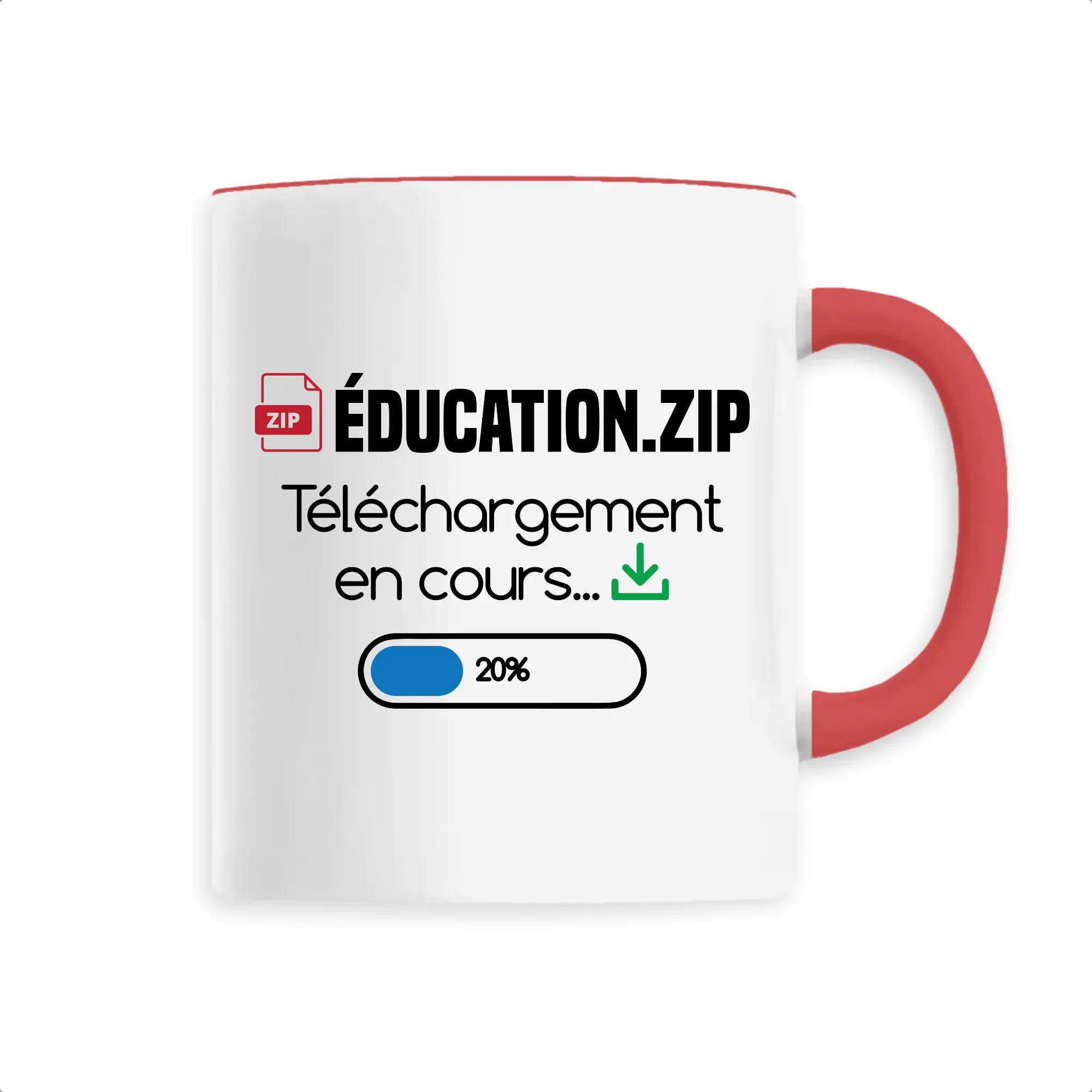 Mug Éducation téléchargement en cours