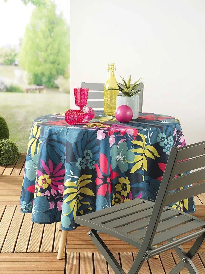 Nappe ronde Hawai - Multicolore