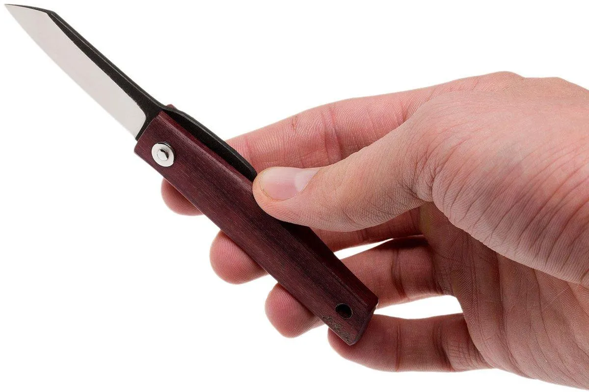 Ohta FK5 Higonokami couteau de poche, bois d'amarante