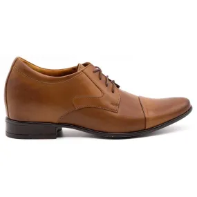 Olivier Chaussures formelles pour hommes P10 augmentant la hauteur du marron brun