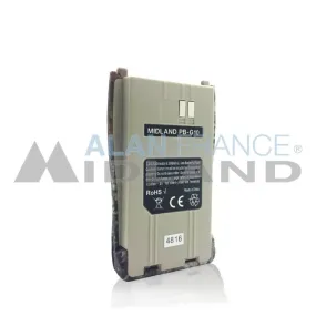 Pack batterie pour Midland G10 version Camouflage.