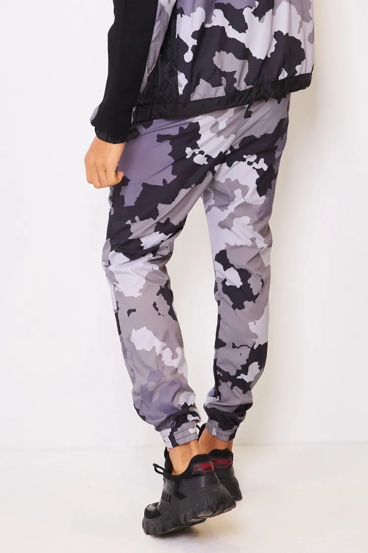 Pantalon de jogging camouflage noir / Project X - 2140143