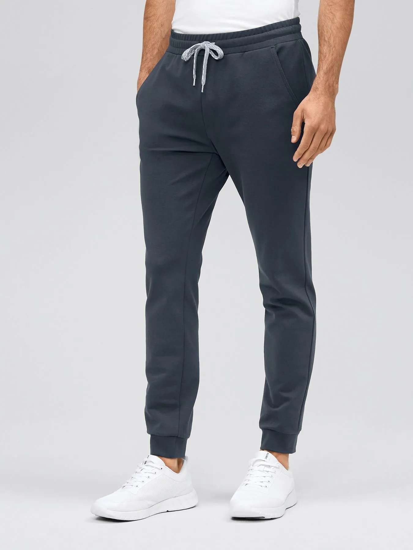 Pantalon de jogging homme en jersey à maille interlock