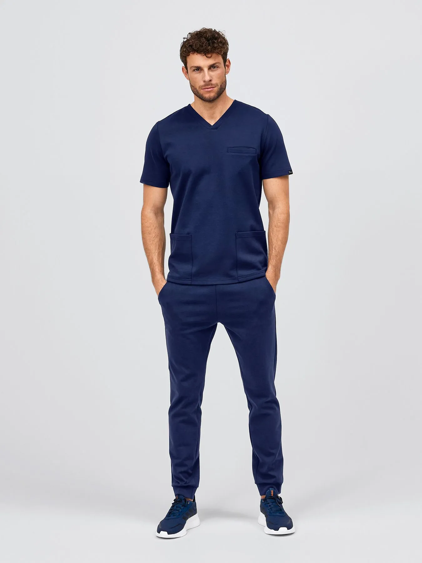 Pantalon de jogging homme en jersey à maille interlock