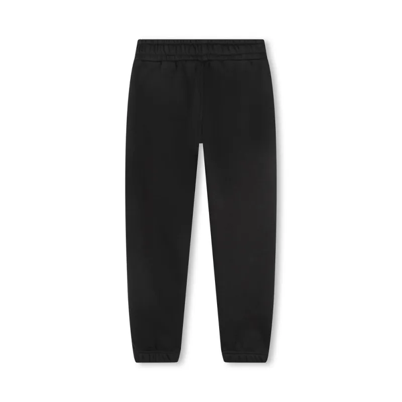 PANTALON JOGGING EN MOLLETON NOIR BOSS ENFANT