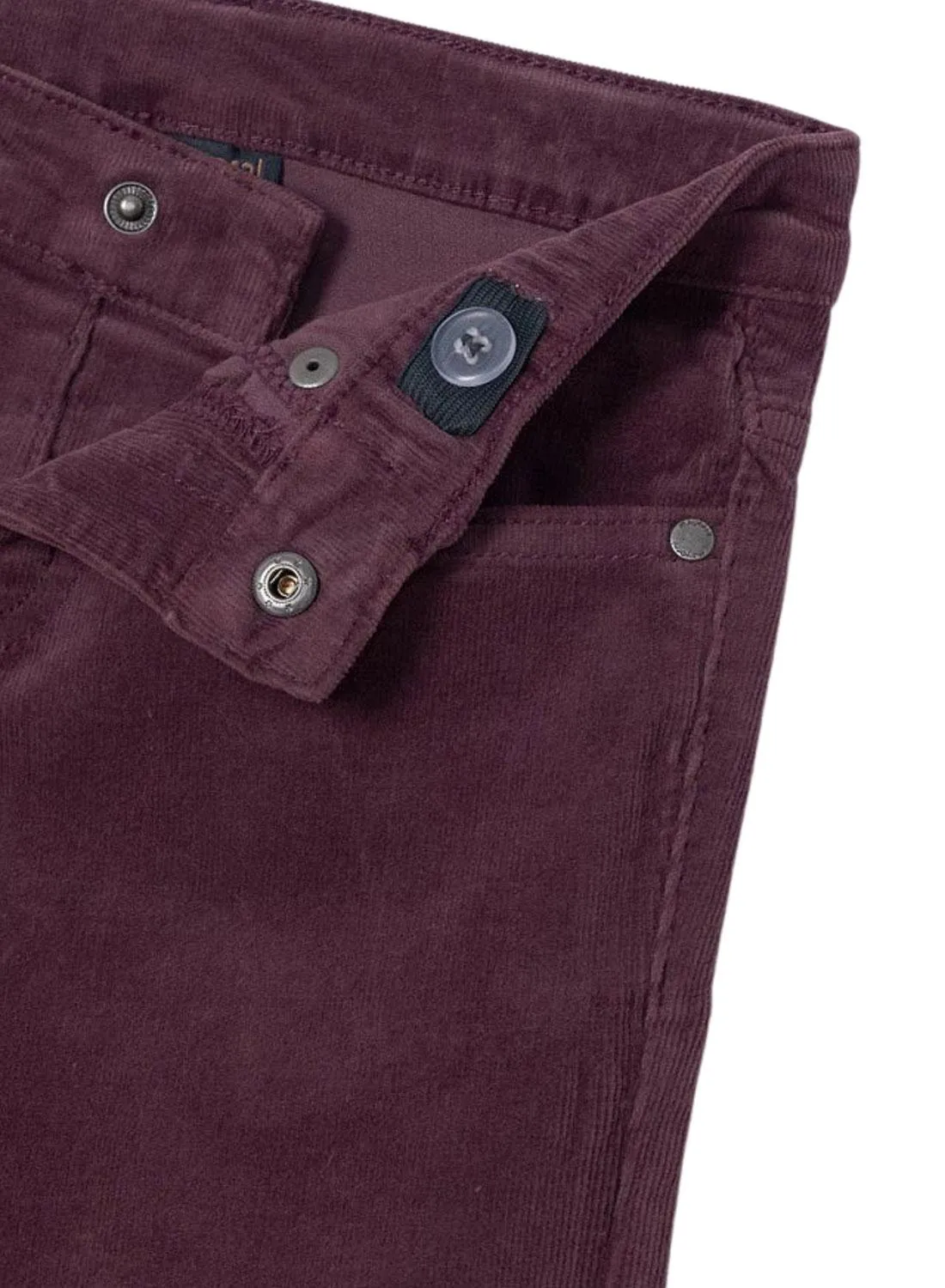 Pantalon Mayoral Velours côtelé Bordeaux pour Garçon