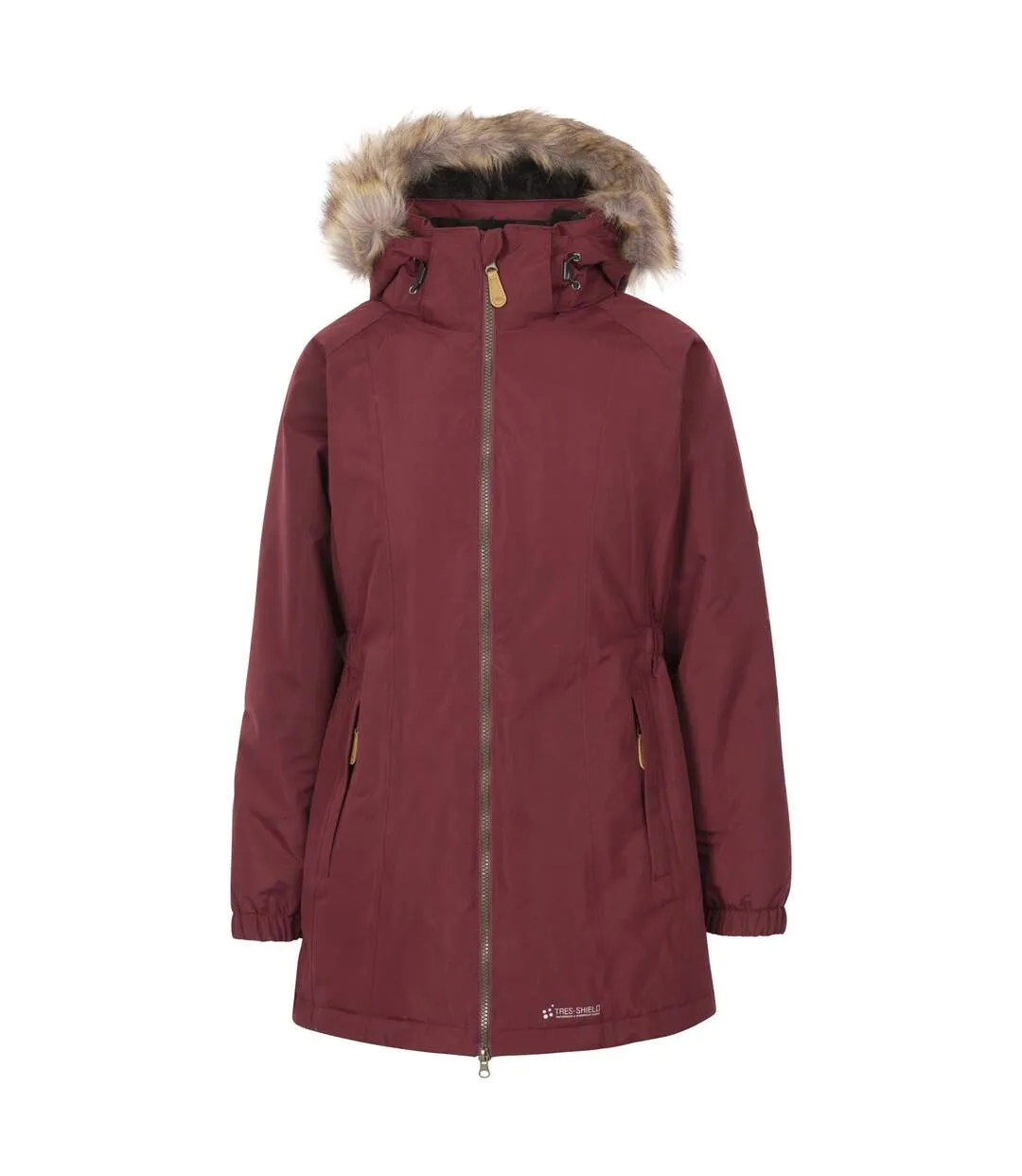 Parka celebrity femme pourpre Trespass