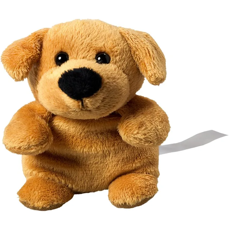 Peluche chien
 marron 12 cm