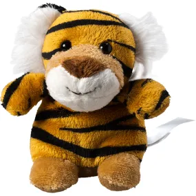 Peluche tigre marron clair 12 cm