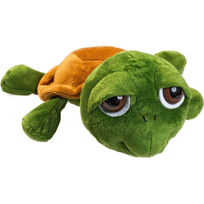 Peluche tortue vert 25 cm