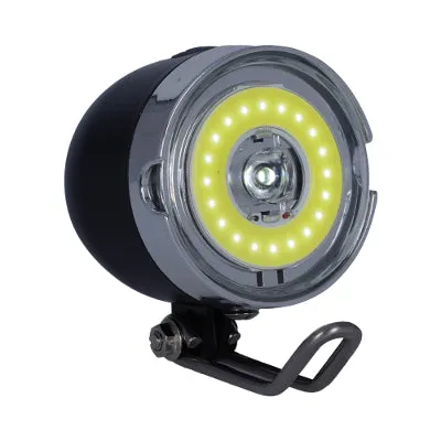 Phare vélo LED avant sur fourche Bright Street Oxford