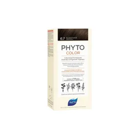 PHYTOCOLOR COLORATION PERMANENTE BLOND FONCÉ MARRON 6.7 PHYTO