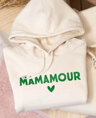 Pochette Mamamour (effet velours)