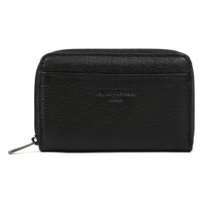 Porte-cartes Stop RFID Cuir ENCORE Noir Logan | 3 Suisses