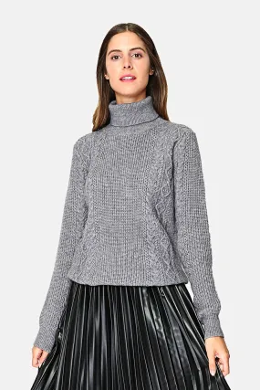 Pull Mélodie en Cachemire mélangé flanelle