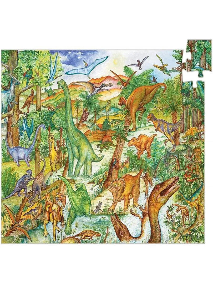 Puzzle Observation 100 P Dinosaures - N/A