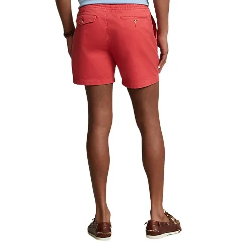 RALPH LAUREN Short toile red - SPORT AVENTURE