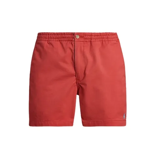 RALPH LAUREN Short toile red - SPORT AVENTURE