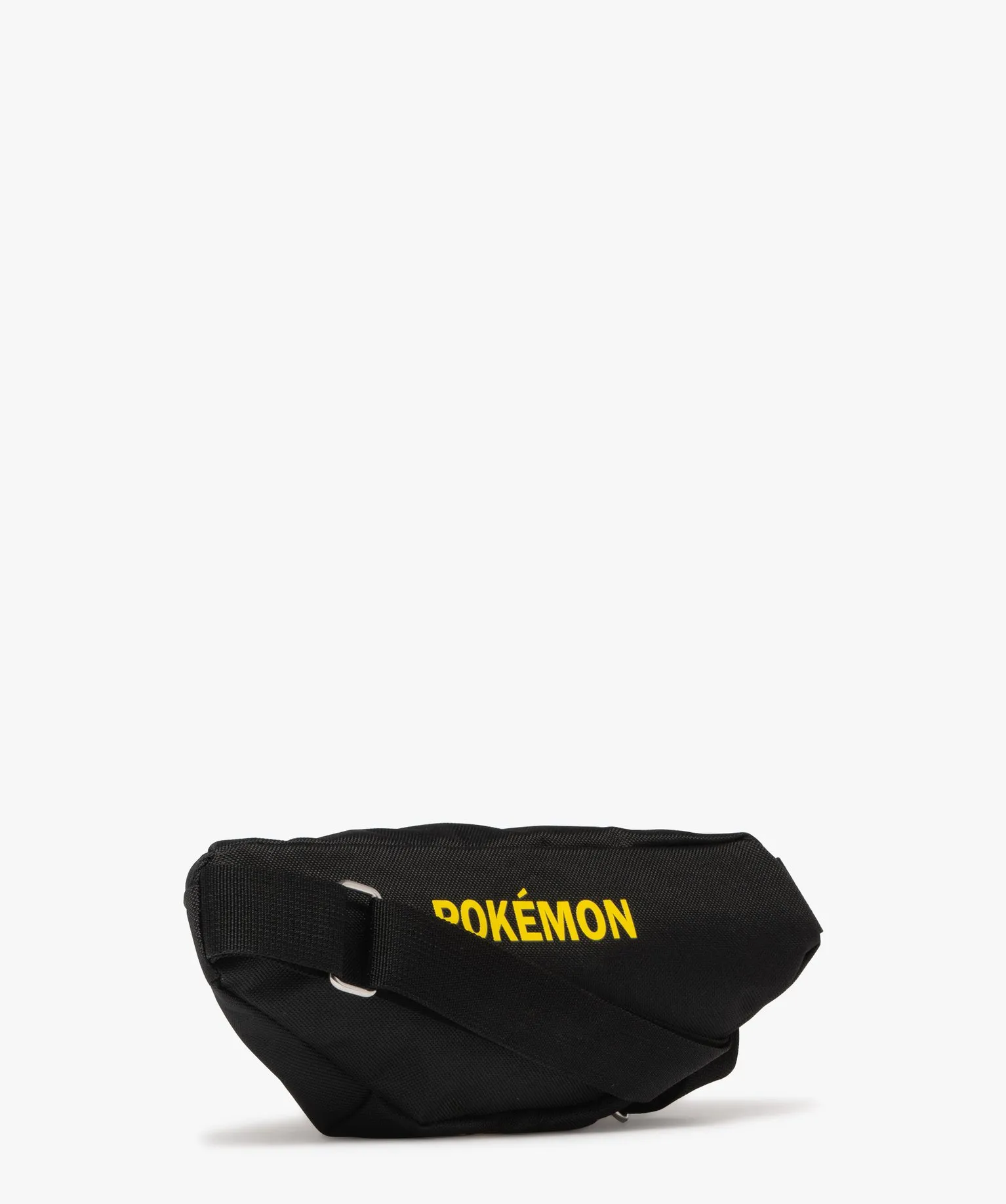 sac banane en toile imprimee garcon - pokemon noir standard