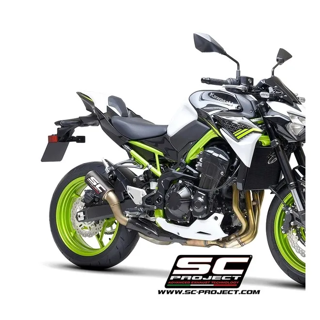 Silencieux SC Project CR-T Carbone Kawasaki Z900 (2021-2024) | Moto Shop 35