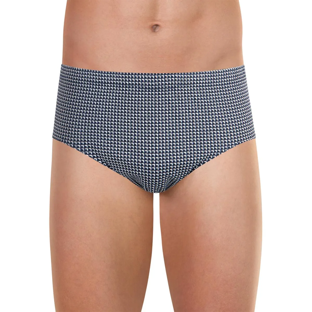 Slip taille haute fermé homme Motifs Eminence