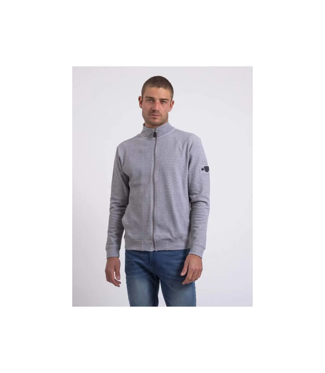 Sweat zippé col montant WESTUNION