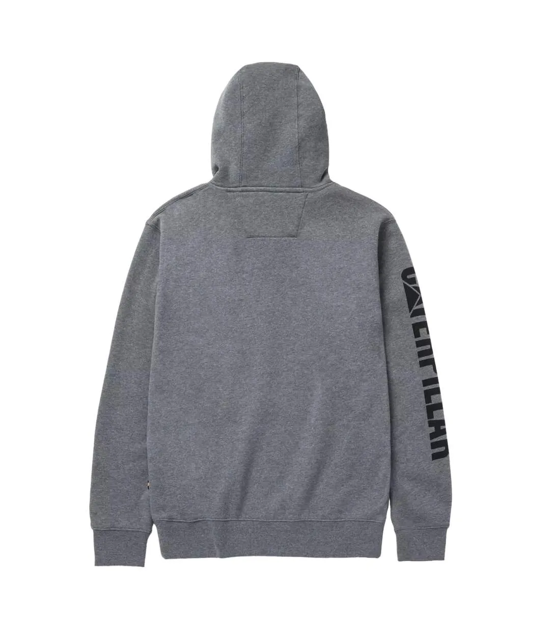 Sweat à capuche avec logo pour hommes gris foncé Caterpillar