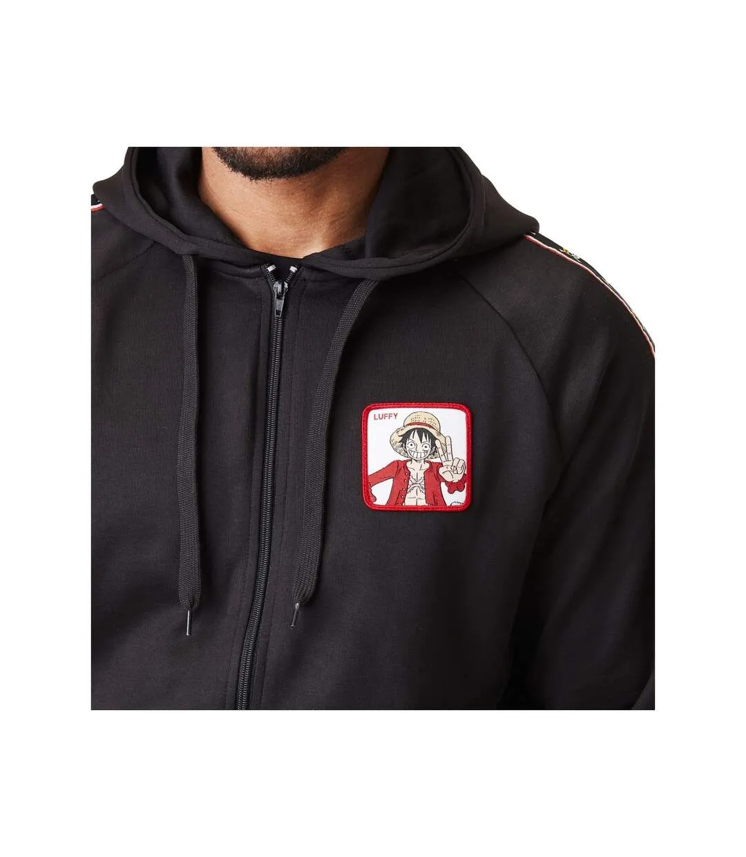 Sweat à capuche avec zip homme One Piece Luffy Capslab