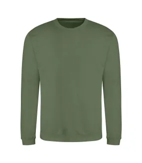 Sweatshirt hommes vert kaki Awdis