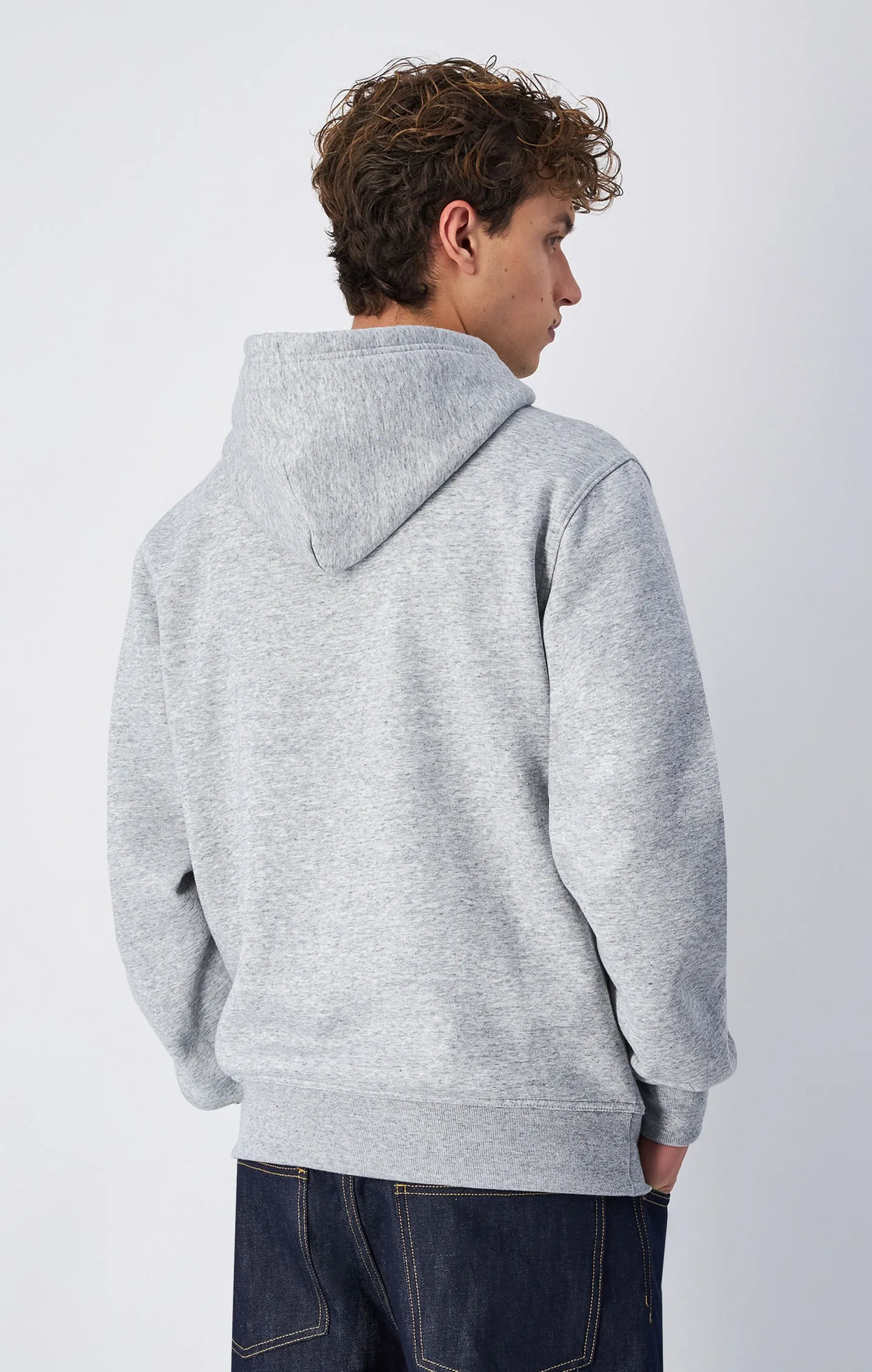 Sweatshirt à capuche en molleton avec grand logo | Champion France