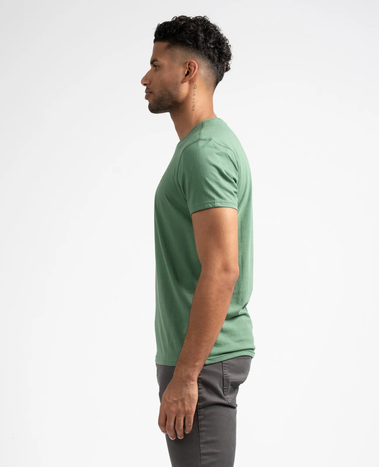 T-shirt col rond avec logo