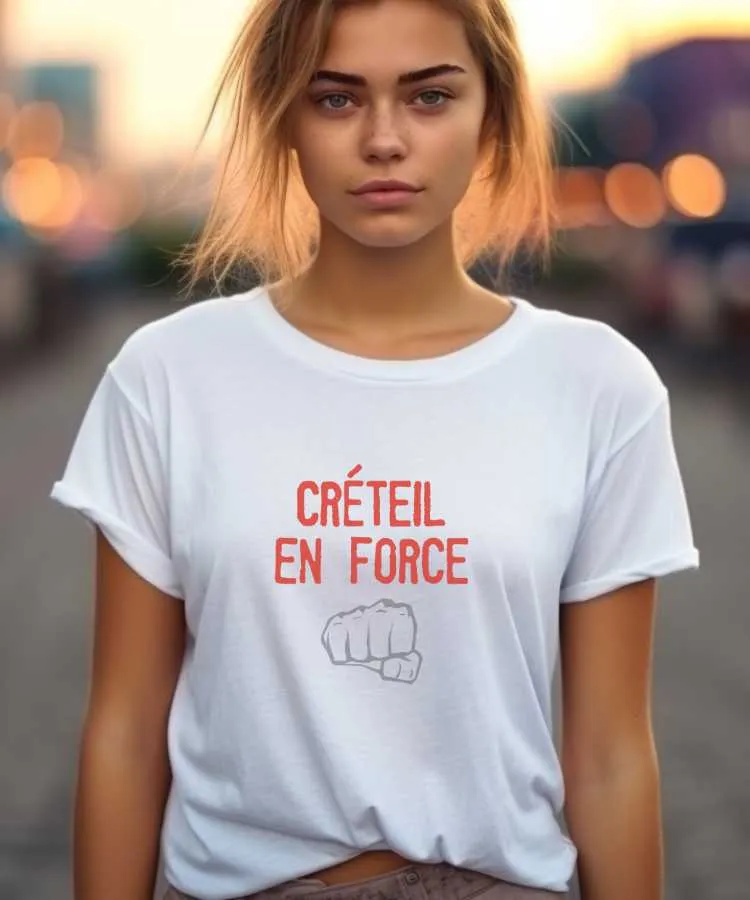 T-Shirt Créteil en force